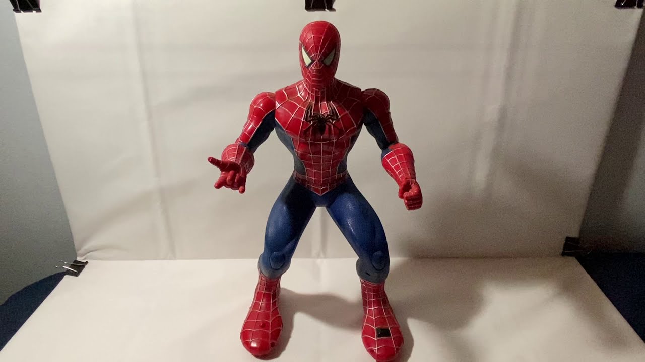 Spider-Man, remote controlled action command - Spider-Man 3 - Thinkway Toys  2007