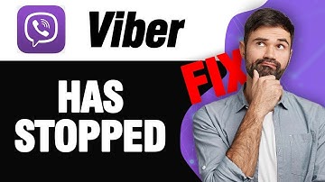 How To Fix Viber App Has Stopped | Easy Quick Solution