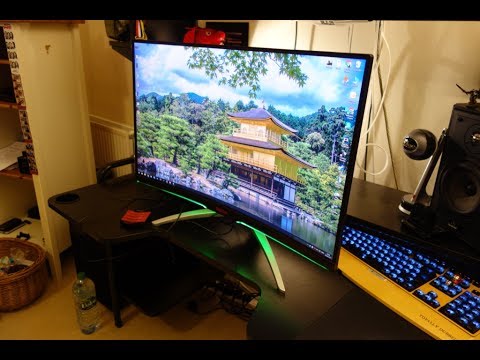 Aoc Ag322qcx Review 1440p 144hz 31 5 Curved Gaming Monitor By Totallydubbedhd Youtube