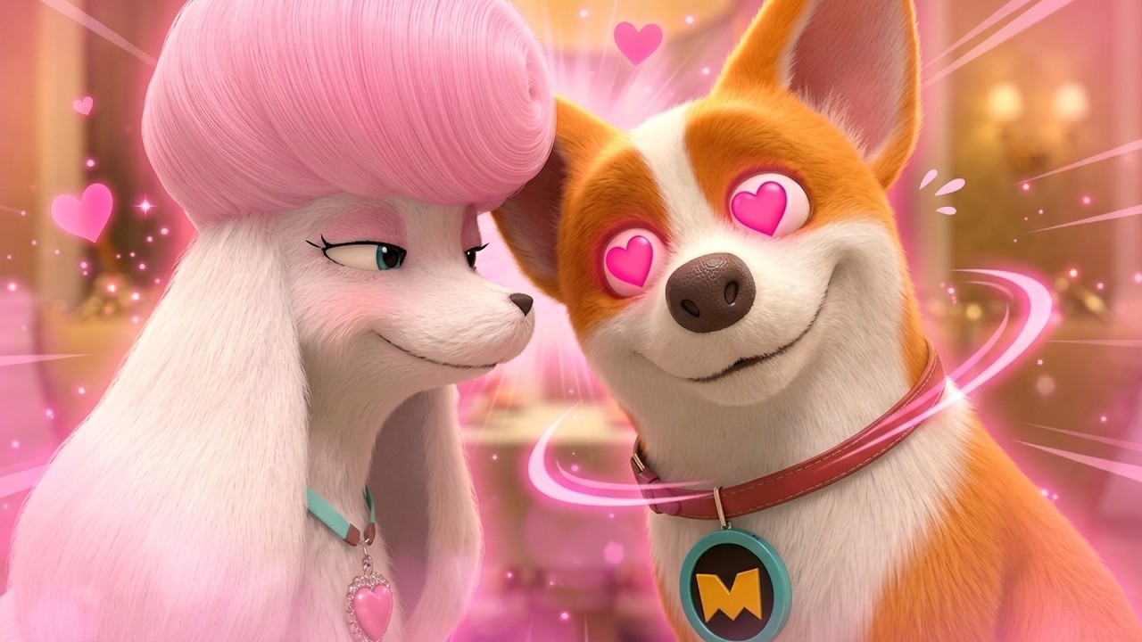 Moco's in Love! 💖🐩 | Flying Moco Full Episodes 🐶 | Funny Cartoon for Kids