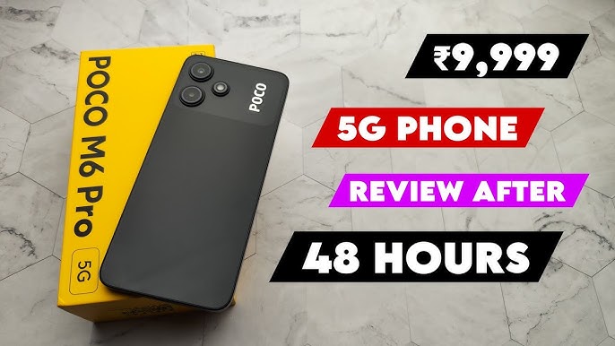 POCO M6 Pro Unboxing and First Impressions ⚡ Most Affordable 5G Phone  @Rs.9,999*! 