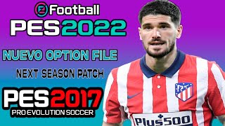 descargar el ultimo otion file para pes 17 pc