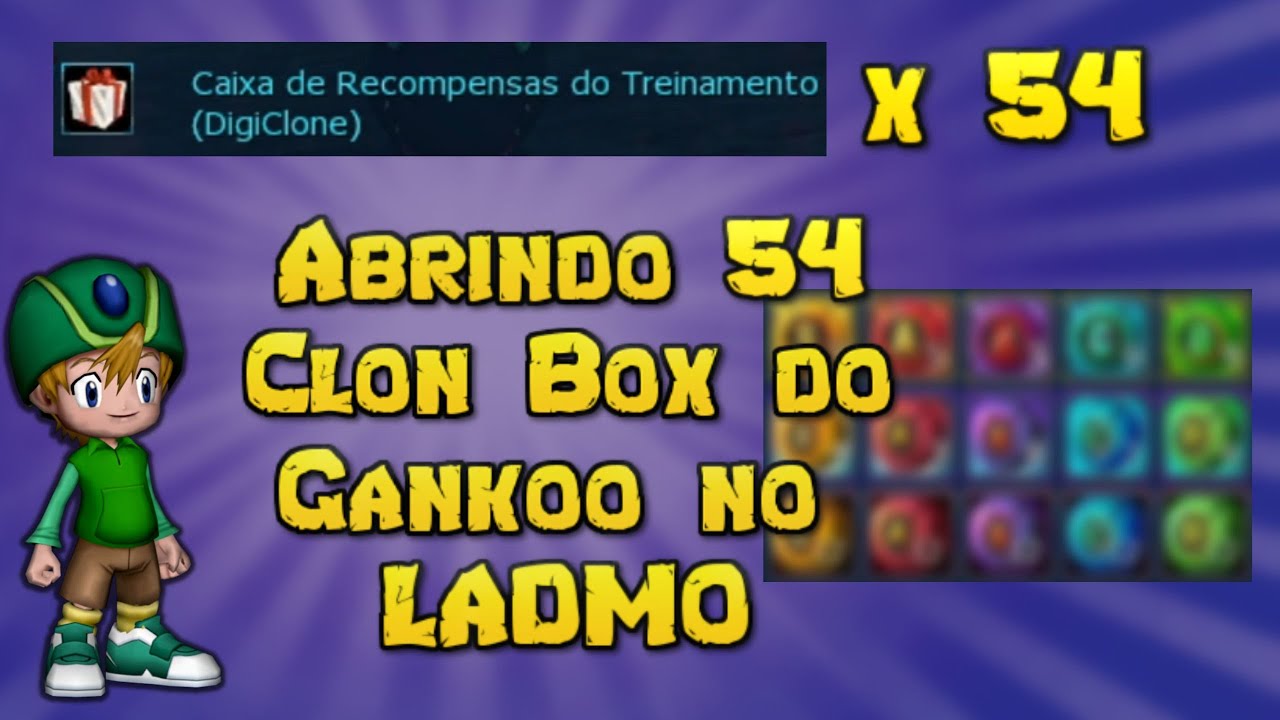 LADMO: COMO FUNCIONA O EVENTO CAIXAS DE TREINAMENTO DO GANKOOMON