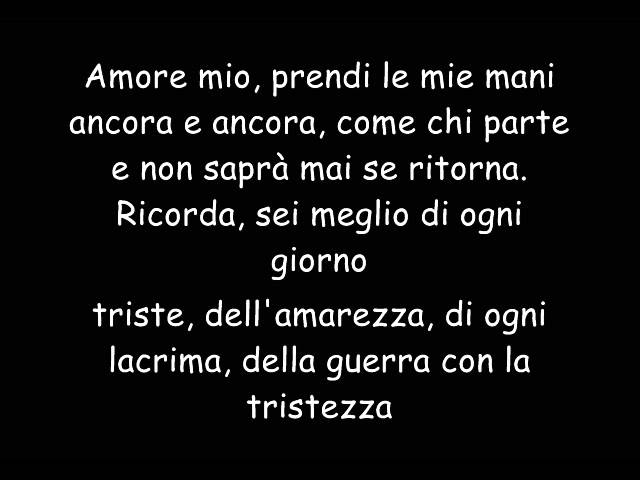 Tiziano Ferro - L'Amore É Una Cosa Semplice