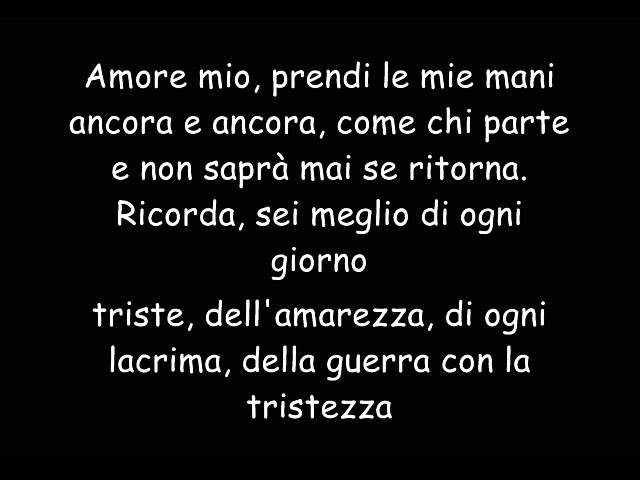 Tiziano Ferro - L'Amore É Una Cosa Semplice