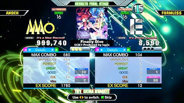 [DDR A3] Finally Dive (ESP-16) 999,740 PFC