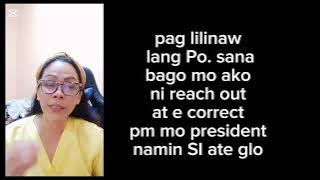 Pag lilinaw lang Po pasencya n sa nasabi ko thank you❤️🙏