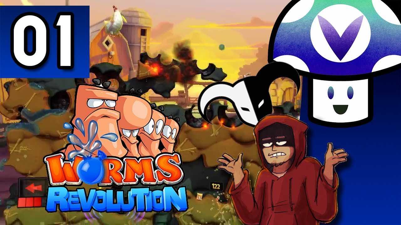 [Vinesauce] Vinny, Cr1TiKaL, & Criken Worms Revolution (part 1