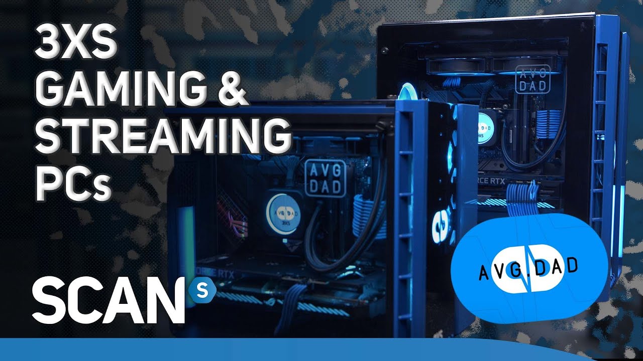 Average Dad's not 1, but 2 3XS Custom Shop PCs! - YouTube