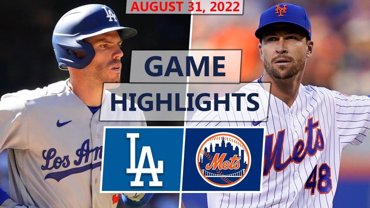 Los Angeles Dodgers vs. New York Mets Highlights