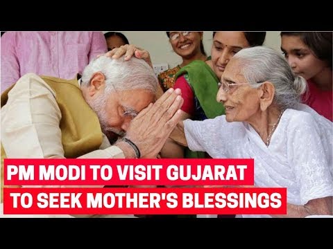 PM Modi to visit Gujarat today to seek mother's blessings
