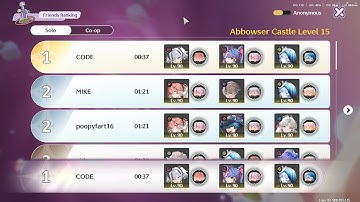 [WuWa 2.3] Clear Abbowser Castle Stage 15 in 37 seconds