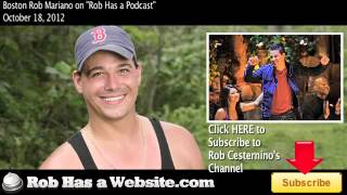 Boston Rob Mariano Survivor Interview on Rob Has a Podcast