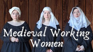 Did Medieval Women Work? Making Some Practical Head Coverings from the 12th through 15th centuries