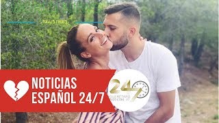 El azulgrana Jordi Alba y su novia Romarey Ventura esperan su primer hijo