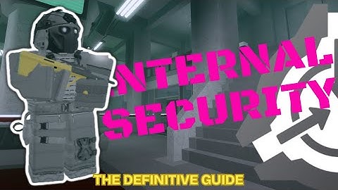 Internal Security Department: The Definitive Guide (SSRP)