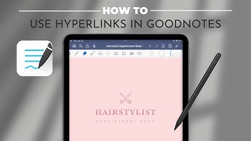 How to Use Hyperlinks in Your Digital Planner with GoodNotes | Quick Tutorial