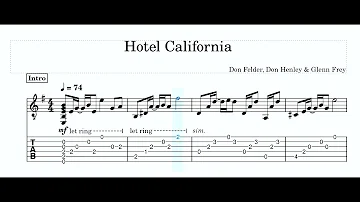 Hotel California- Eagles- Trinity College London - Acoustic Guitar Grade 3