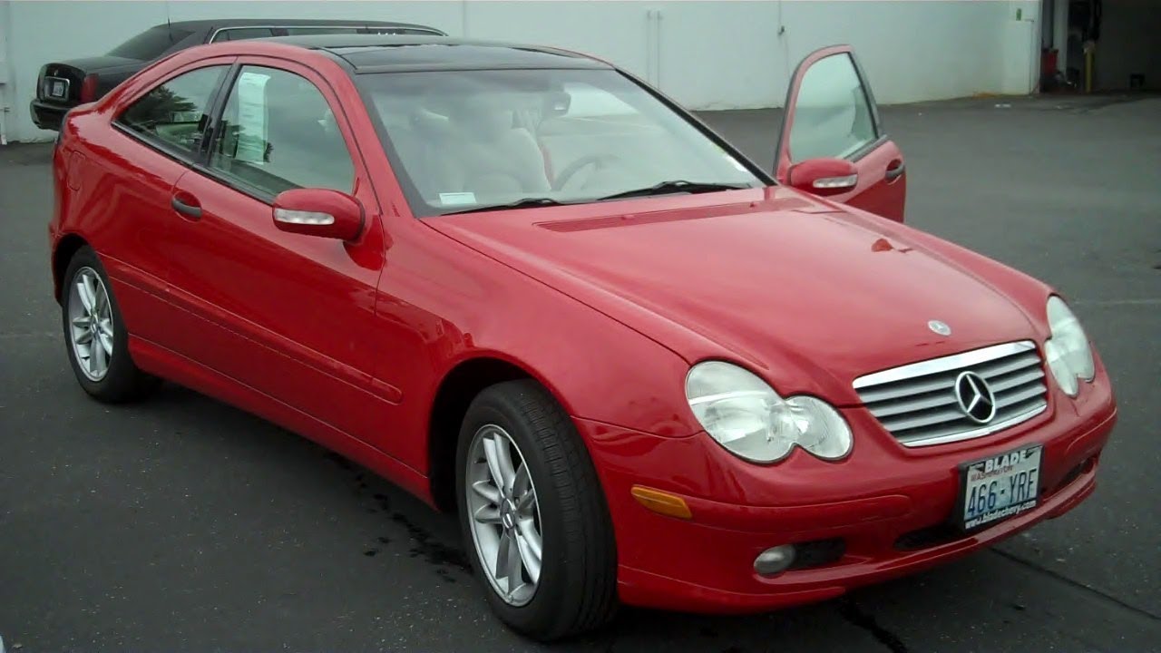 2002 Mercedes-Benz C-Class C230 RWD 2.3L I4 DOHC - YouTube