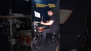 A little Salsa feel 😁 Drum Cover - Water - Tyla #drumcover #fyp #drums #fypシ