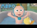 ARPO The Robot For All Kids - Bath time Blues | | 어린이를위한 만화