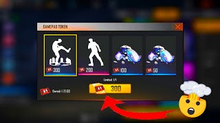 OPEN EMOTE BOXES 📦 DIAMONDS BOXES 💎 USE TOKEN 😱 FREE FIRE