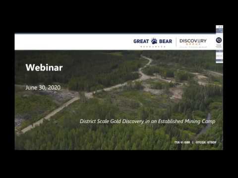 Great Bear Resources Webinar - Summarizing Recent Drill Results and What's Next For The Company