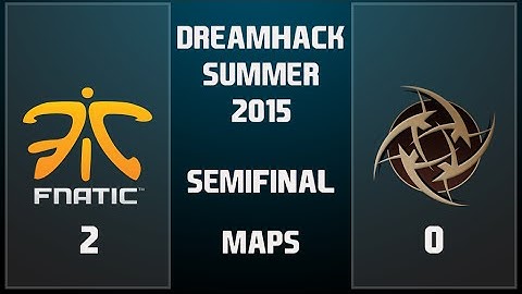 HIGHLIGHTS | fnatic vs NiP @ DreamHack Open Summer 2015 [15.06.2015]