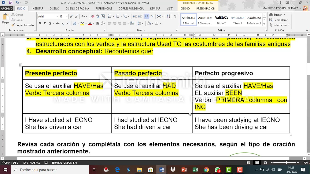 GUIA DE INGLES 2 ONCE GRADO YouTube