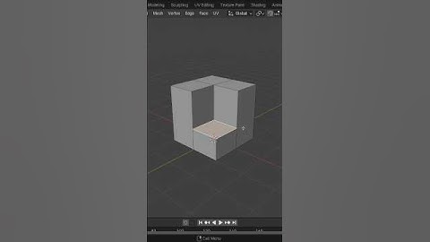 how to make correct manifold extrude in Blender #blender3d #b3d #art