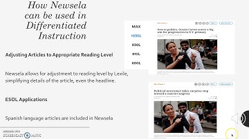Using Newsela to Differentiate Instruction in the Classroom