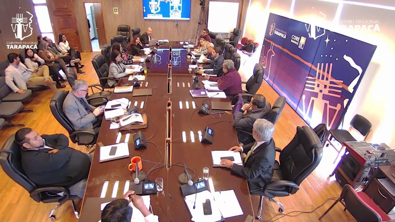 XVII SESIÓN ORDINARIA 2024 CONSEJO REGIONAL TARAPACA
