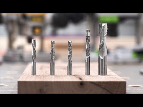 Video: Jaký je rozdíl mezi up spiral a down spiral router bit?