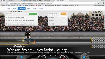 Drag Race - Java Script + Jquery