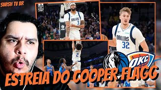 Cooper Flagg Consegue Fazer (Quase) TUDO Na Quadra! / Dallas vs OKC (Pré-Temporada)