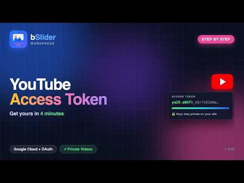 How to Get a YouTube Access Token (OAuth 2.0) — Full Guide