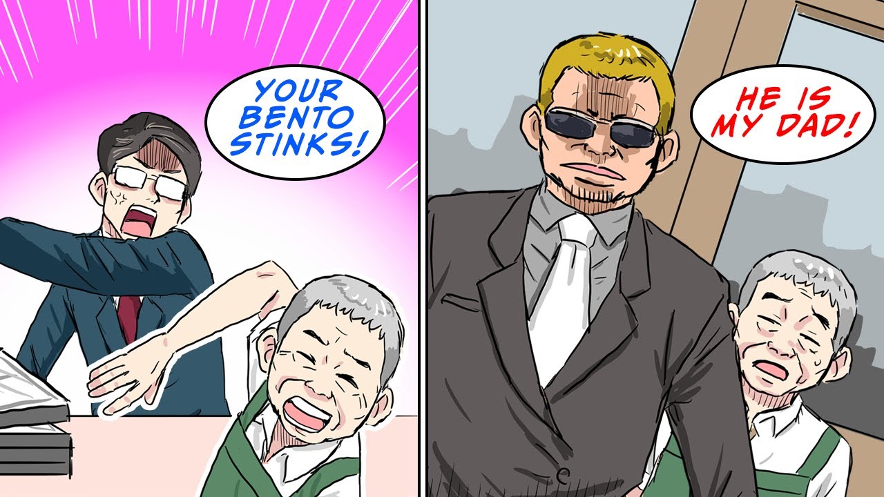 An arrogant businessman came to our shop to buy a bento lunch from an old man but... [Manga Dub]