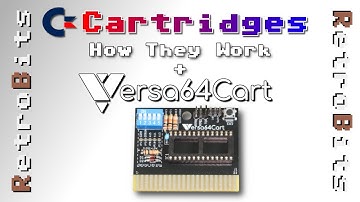 How Commodore 64 cartridges work + Versa64Cart build