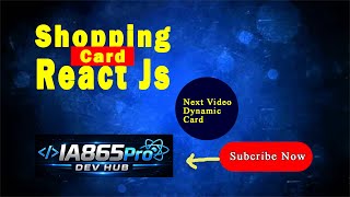 React JS Shopping Card Project | Beginner Friendly | Custom CSS | Add to Cart Feature