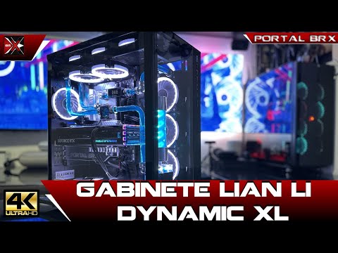 Gabinete Lian-Li Dynamic XL: SUPER PC Gamer com RTX 4070ti + i9 13g