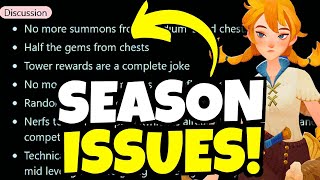 ADDRESSING THE SEASON ISSUES!!! [AFK Journey]