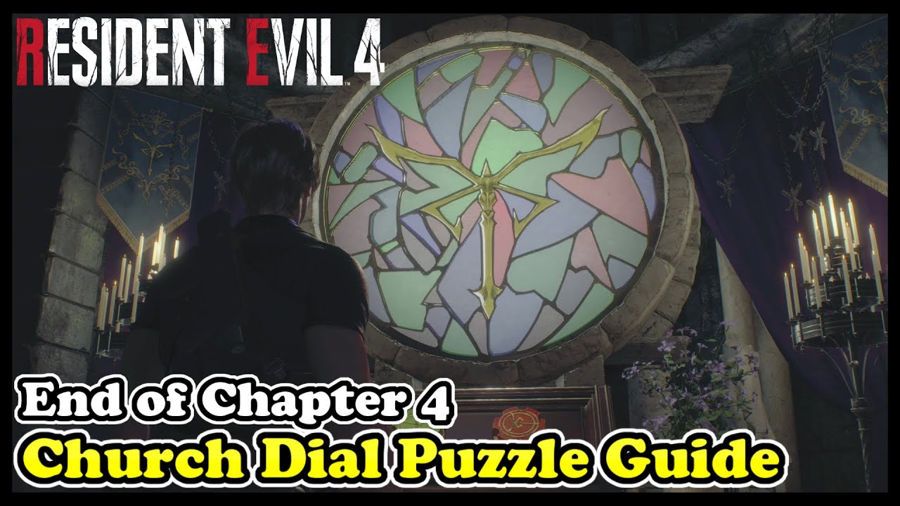 How to Complete the Church Key Puzzles in RE4 Remake - Chapter 4 -  Walkthrough, Resident Evil 4 Remake