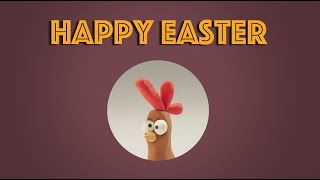 HAPPY EASTER! - STOP MOTION ANIMATION #happyeaster #waaber #easter #animation