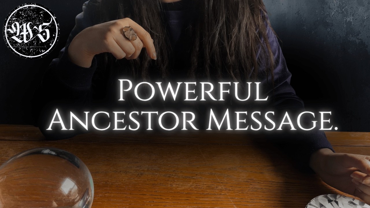 THE MOST IMPORTANT MESSAGE THE ANCESTORS HAVE GIVEN THIS CHANNEL. - YouTube