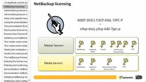 Symantec NetBackup 7 5 Install, configure and Deploy 03 Installing NetBackup