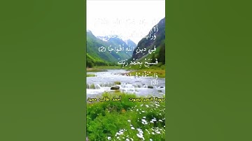سورة النصر كاملة برواية حفص عن عاصم بصوت القارئ الشيخ أحمد طالب حميد