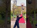 バスケ女子がするゴール下のルーティーン🏀#shorts #basketball