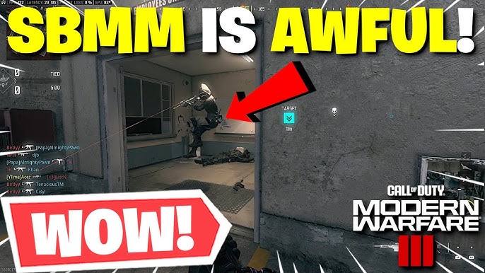 Modern Warfare 3 SBMM - is it in the game?