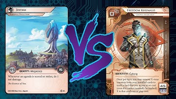 Android: Netrunner - Crash Test #345 Jinteki PE Glacier Grind VS Freedom Hivemind