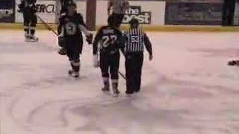 Tom Sestito (Syracuse Crunch) v. Dennis Bonvie (WB...